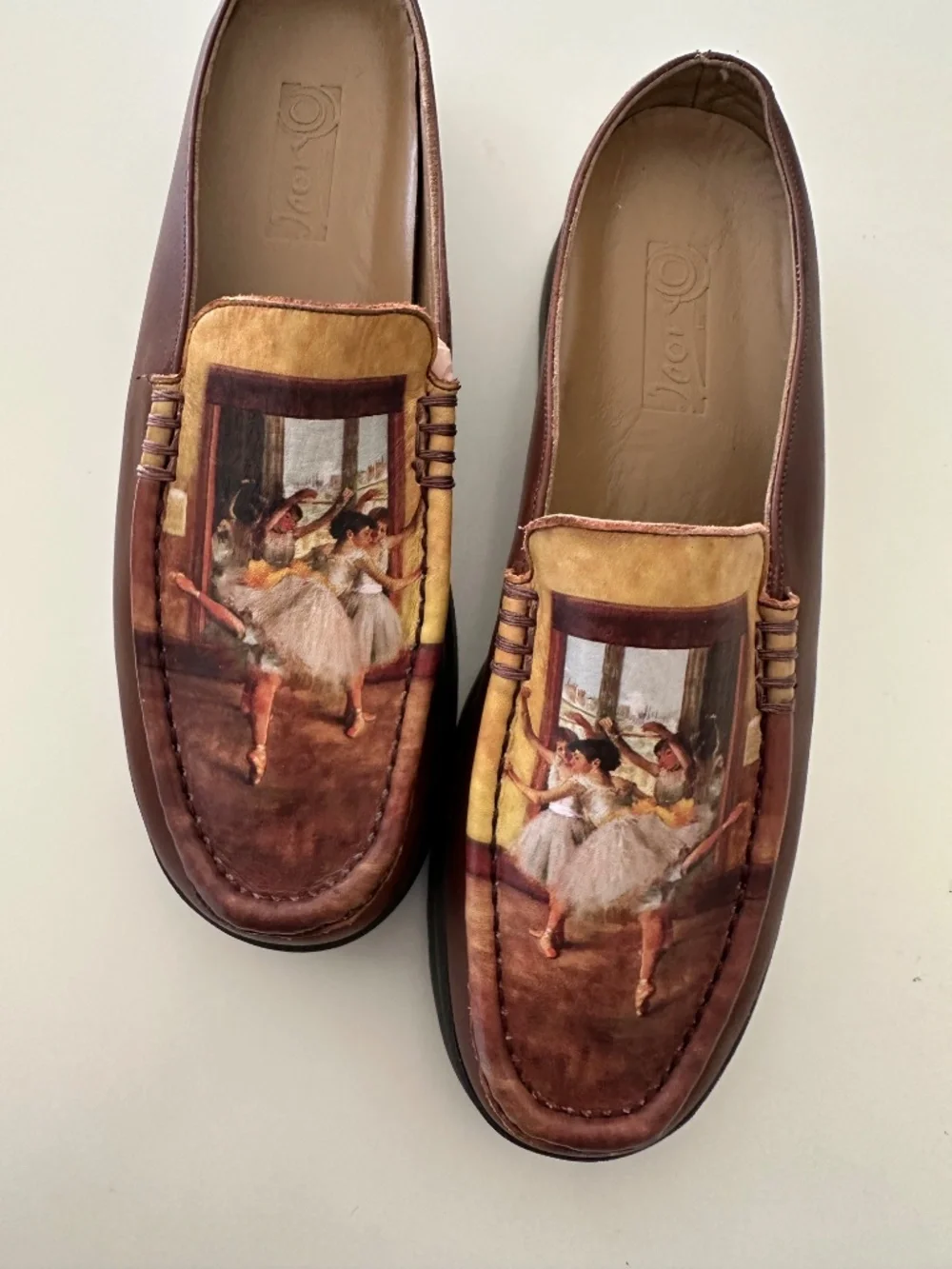 ICON Slip On Loafers with Renoir Dancers-Brand New/Size 10.5